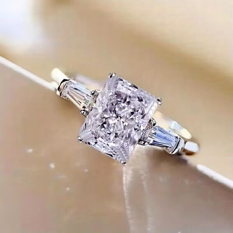 P5QA16J Fashionable Moissanite Jewelry Wedding Diamond Ring