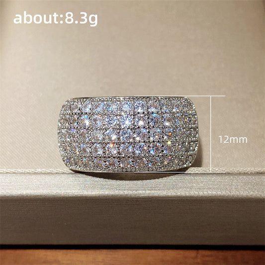 P5QA14J Fashionable Moissanite Jewelry Wedding Diamond Ring