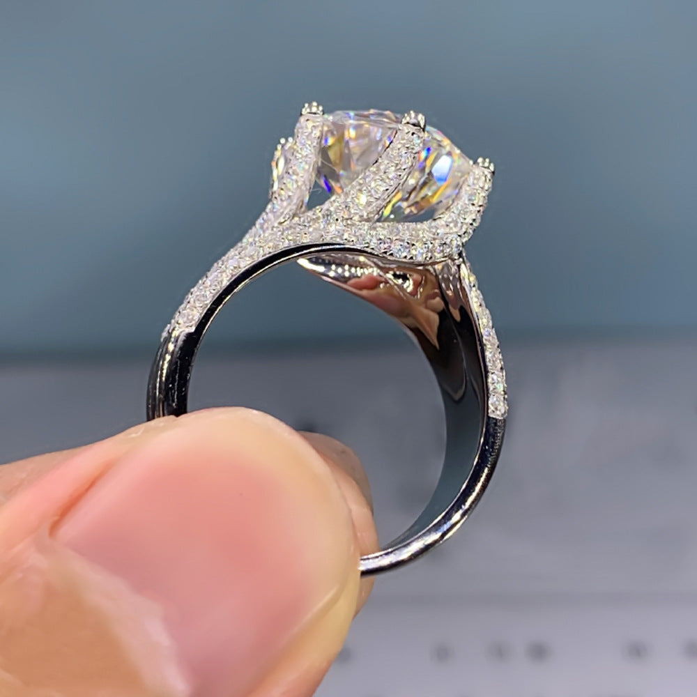 P5QA15J Fashionable Moissanite Jewelry Wedding Diamond Ring