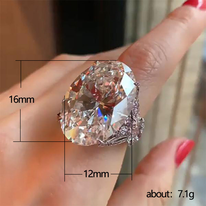 P5QA12J Fashionable Moissanite Jewelry Wedding Diamond Ring
