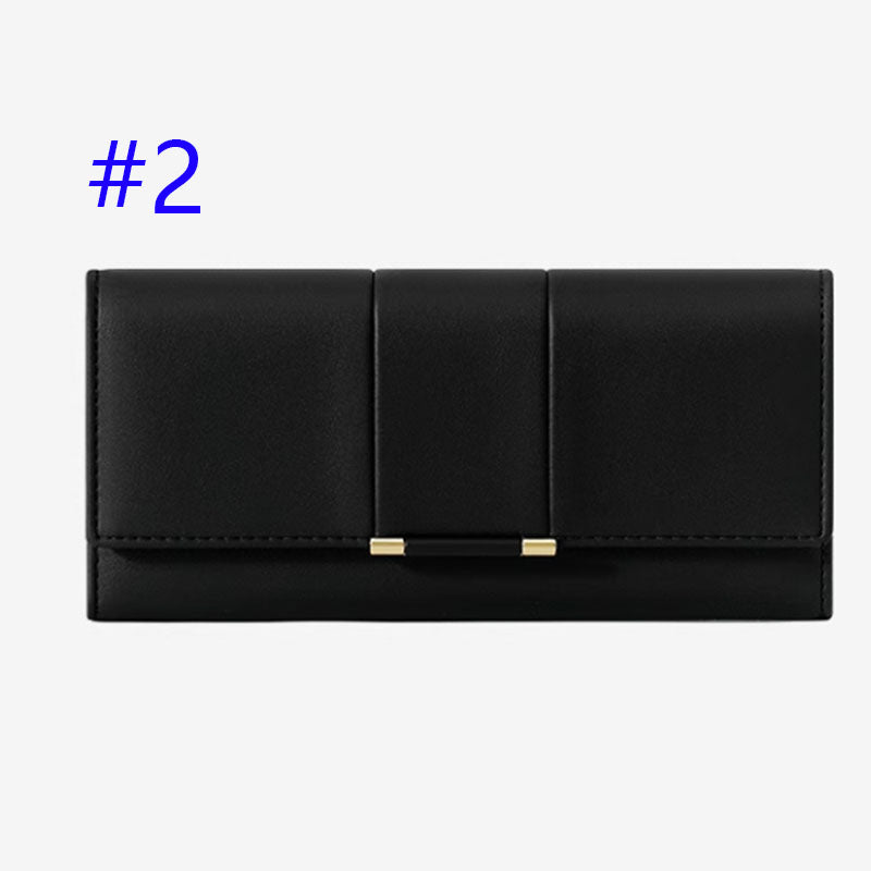 1E04B Fashionable leather wallets