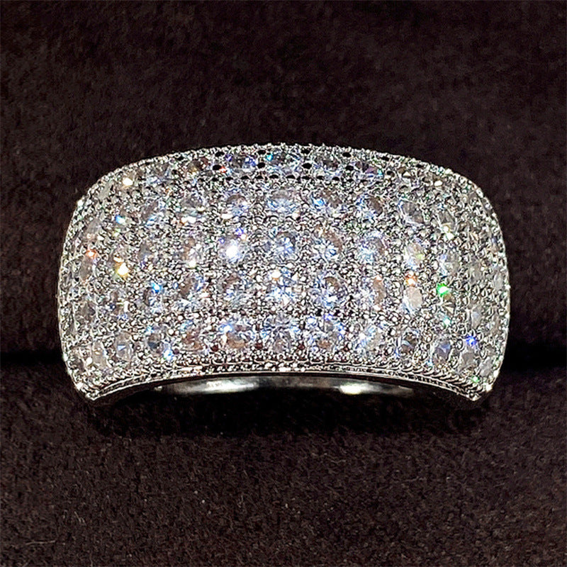 P5QA14J Fashionable Moissanite Jewelry Wedding Diamond Ring