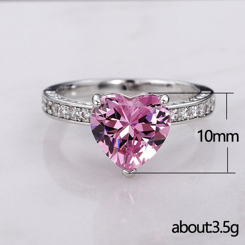 P5QA10J Fashionable Moissanite Jewelry Wedding Diamond Ring
