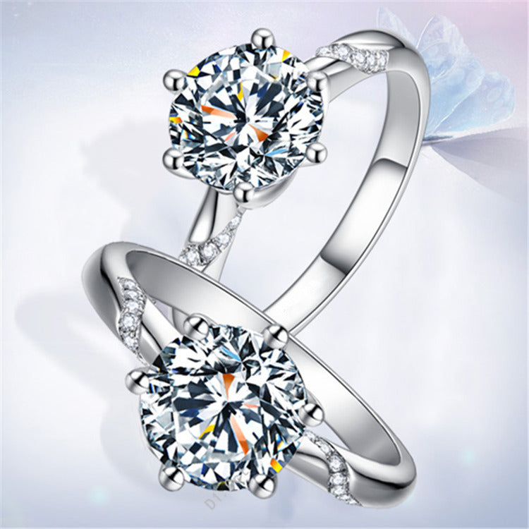 P5ZA5J Fashionable Moissanite Jewelry Wedding Diamond Ring