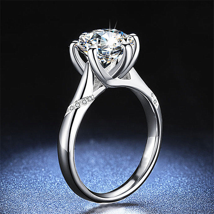 P5ZA5J Fashionable Moissanite Jewelry Wedding Diamond Ring
