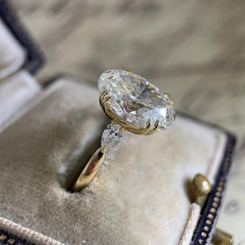P5QA9J Fashionable Moissanite Jewelry Wedding Diamond Ring