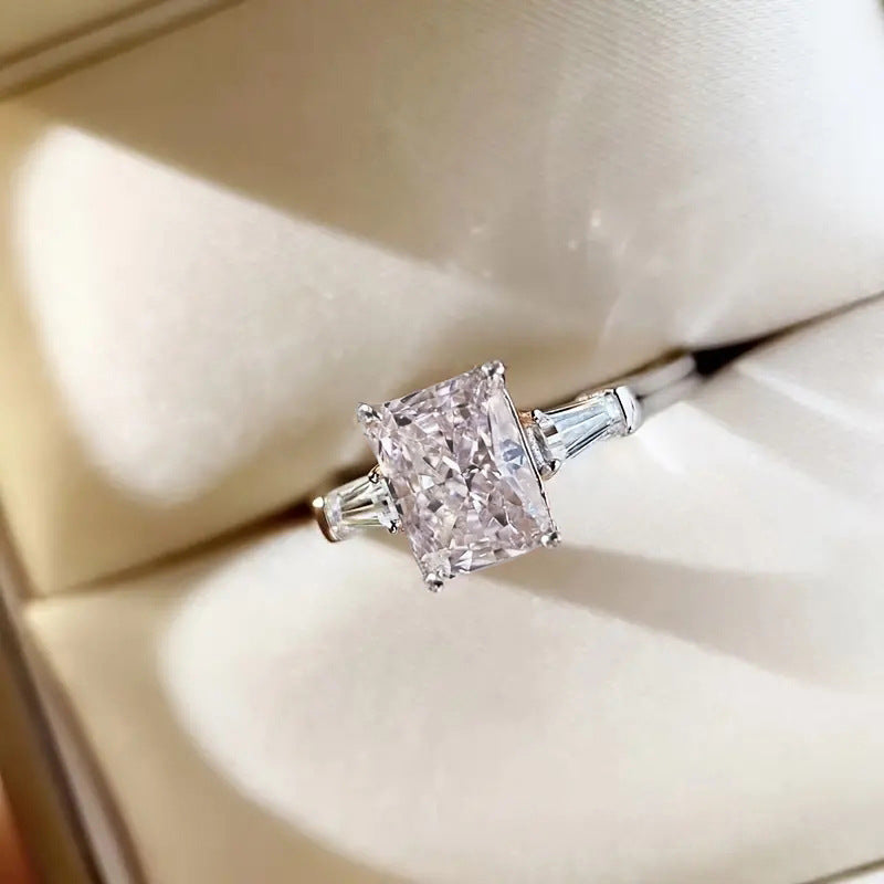 P5QA16J Fashionable Moissanite Jewelry Wedding Diamond Ring
