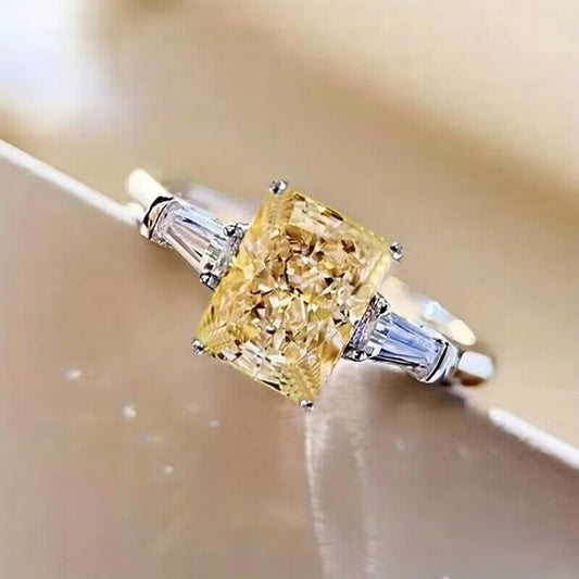 P5QA16J Fashionable Moissanite Jewelry Wedding Diamond Ring