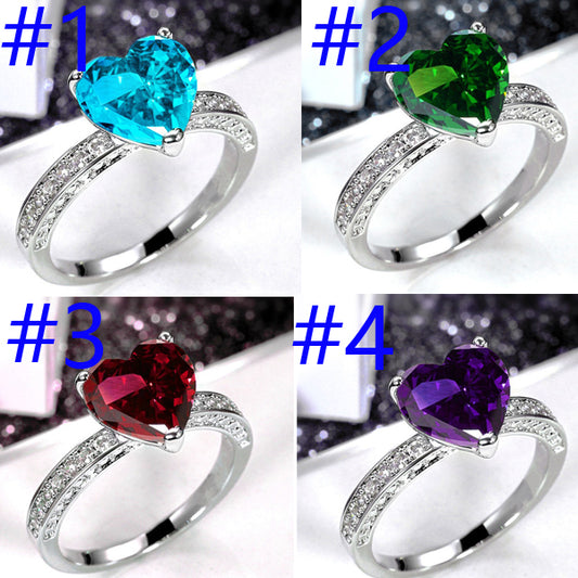 P5QA10J  Fashionable Moissanite Jewelry Wedding Diamond Ring