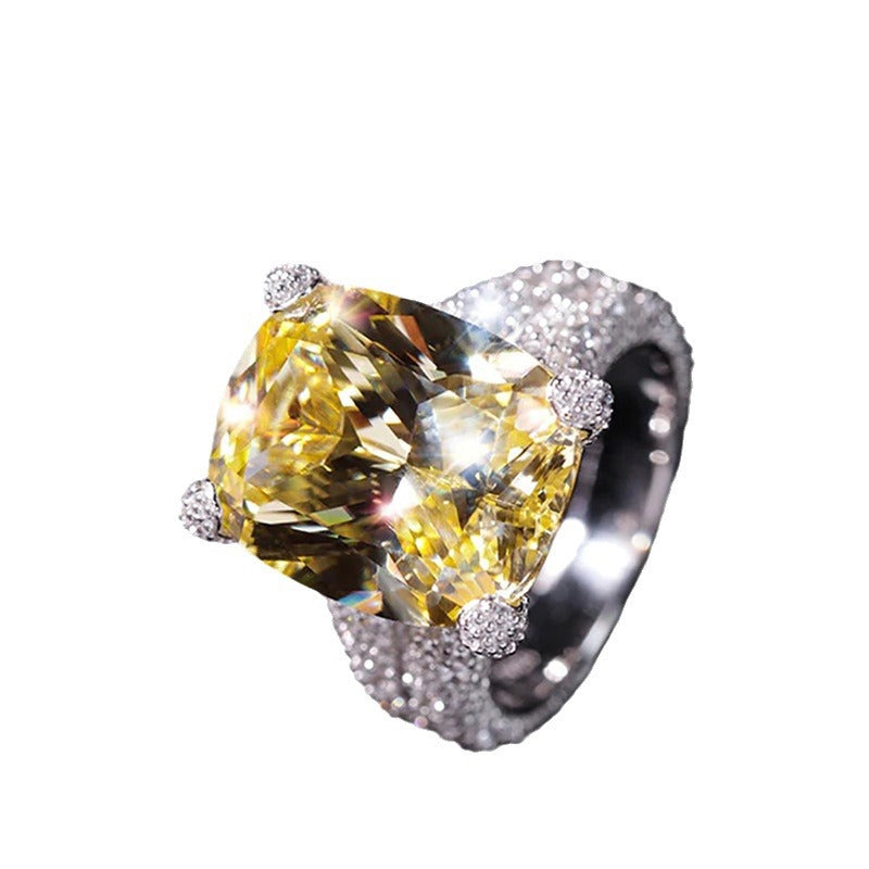 P5QA46J  Fashionable Moissanite Jewelry Wedding Diamond Ring