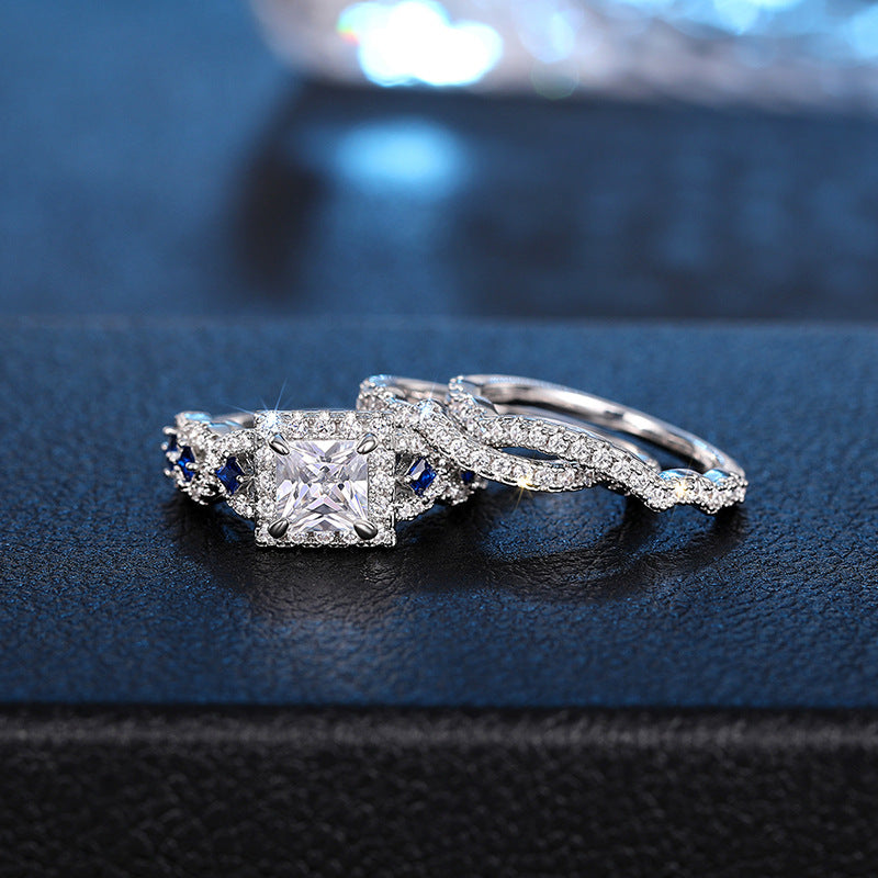 P5QA44J  Fashionable Moissanite Jewelry Wedding Diamond Ring