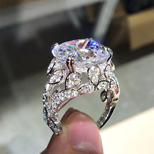 P5QA45J  Fashionable Moissanite Jewelry Wedding Diamond Ring