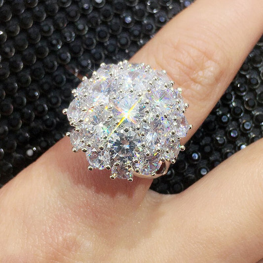 P5QA39J  Fashionable Moissanite Jewelry Wedding Diamond Ring