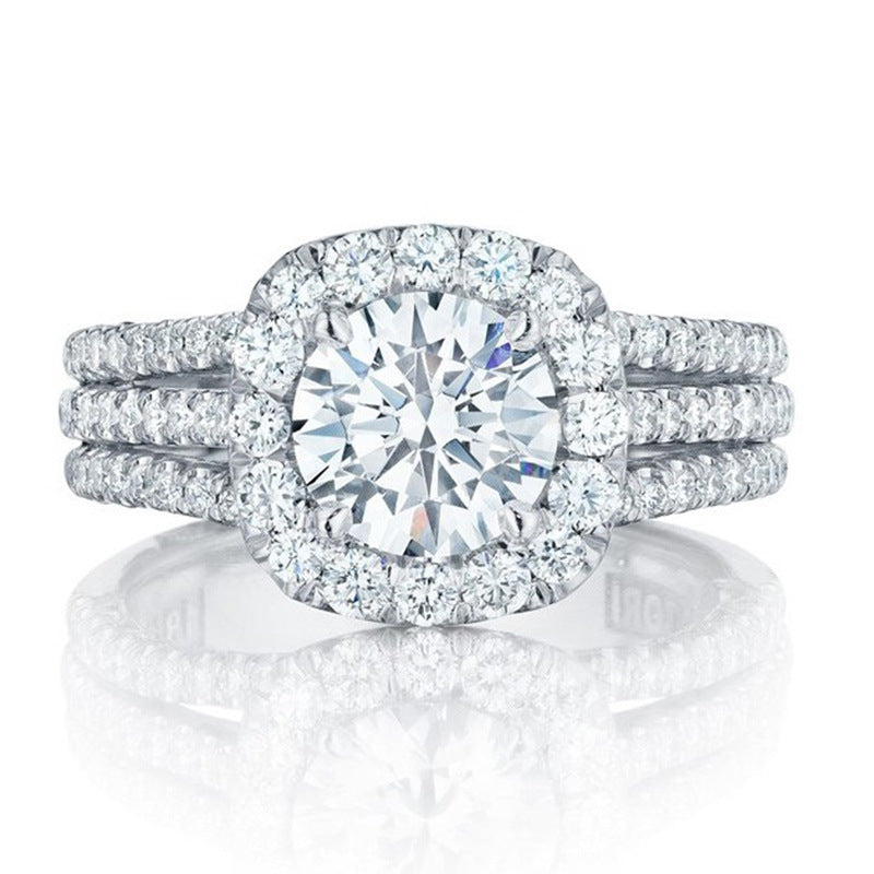 P5QA3J  Fashionable Moissanite Jewelry Wedding Diamond Ring