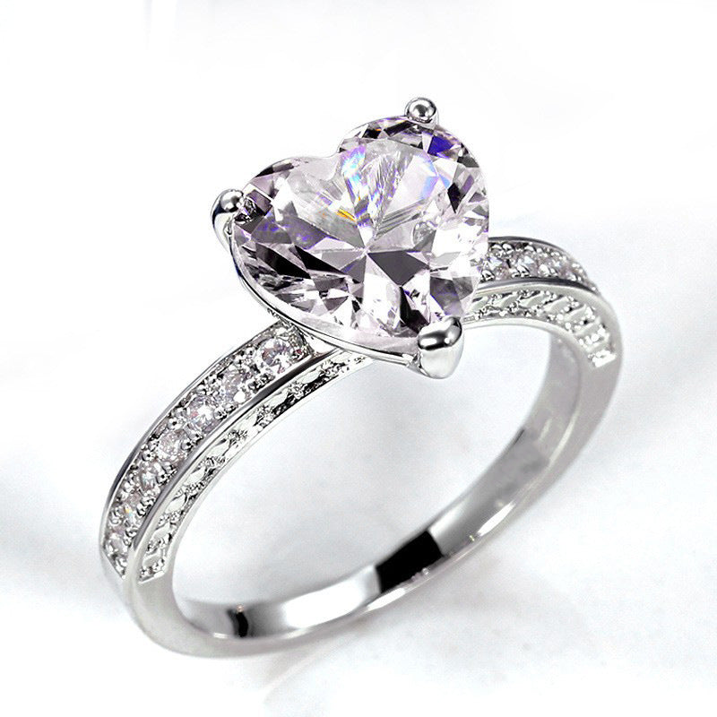 P5QA11J  Fashionable Moissanite Jewelry Wedding Diamond Ring