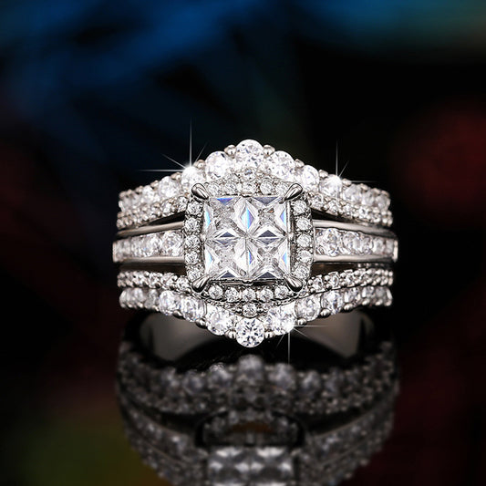 P5QA8J  Fashionable Moissanite Jewelry Wedding Diamond Ring