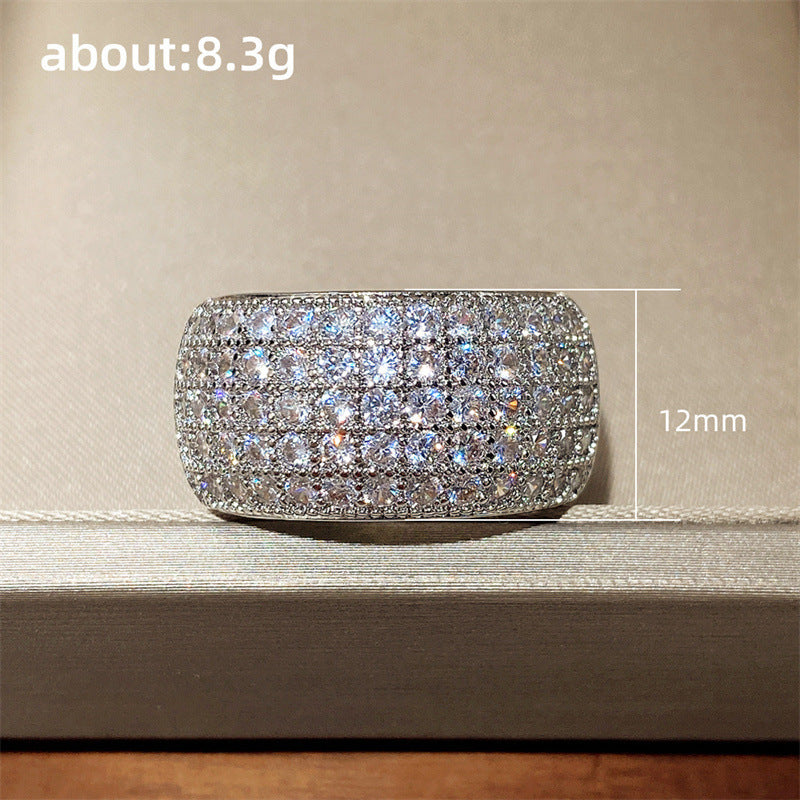 P5QA14J  Fashionable Moissanite Jewelry Wedding Diamond Ring
