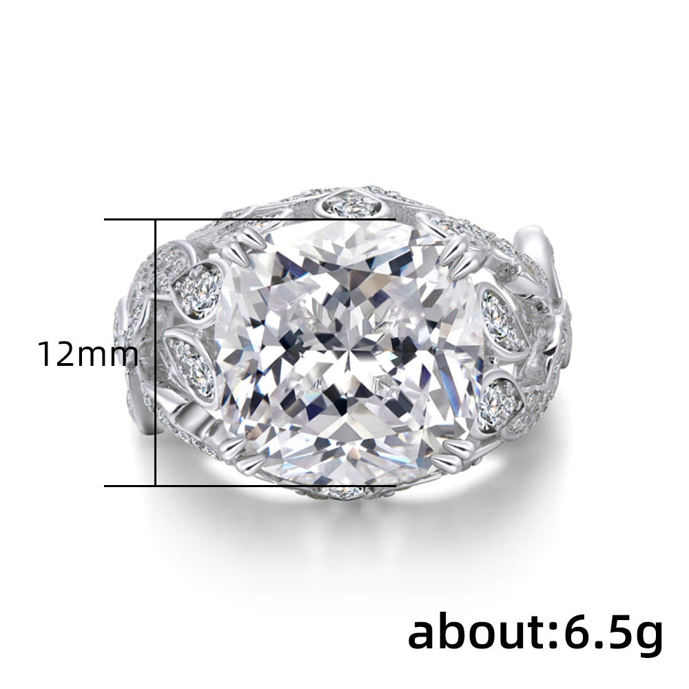 P5QA45J  Fashionable Moissanite Jewelry Wedding Diamond Ring