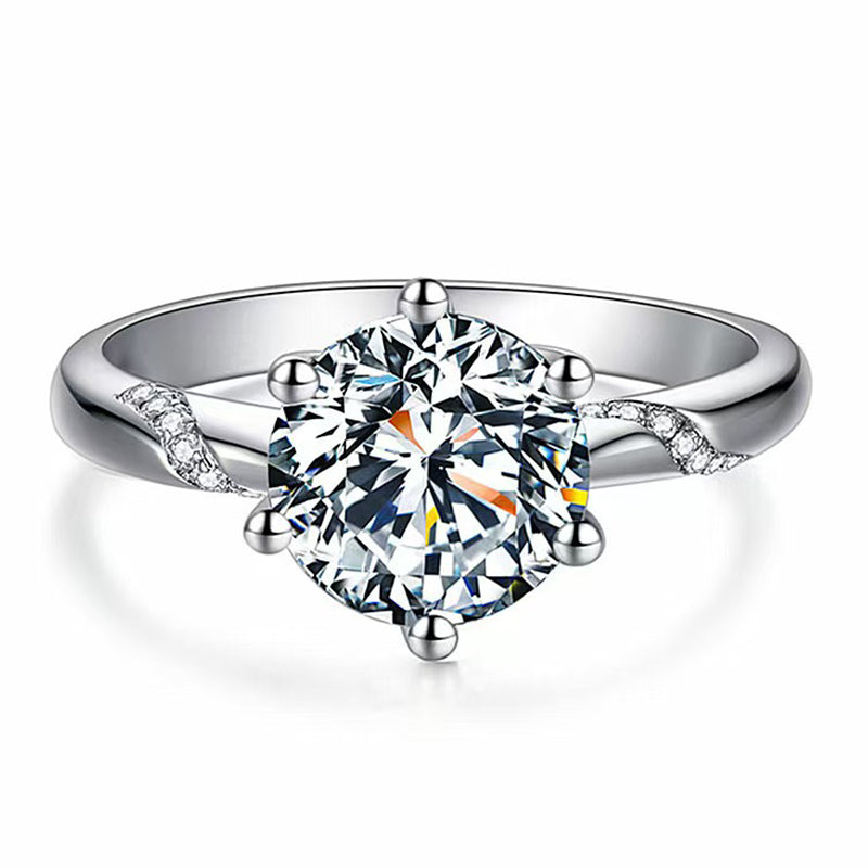 P5ZA5J Fashionable Moissanite Jewelry Wedding Diamond Ring