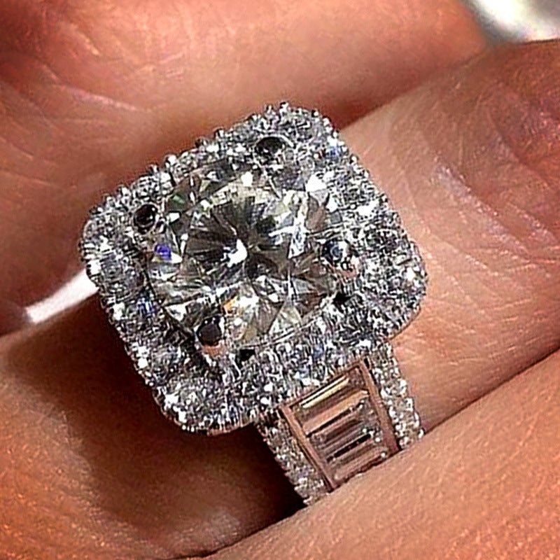 P5QA33J  Fashionable Moissanite Jewelry Wedding Diamond Ring