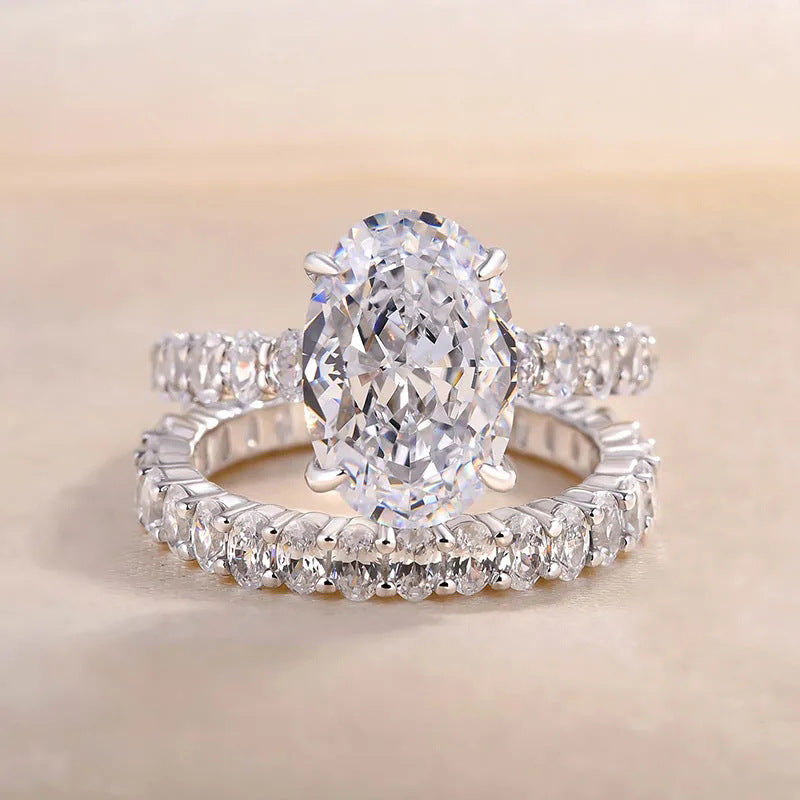 P5ZA1J Fashionable Moissanite Jewelry Wedding Diamond Ring