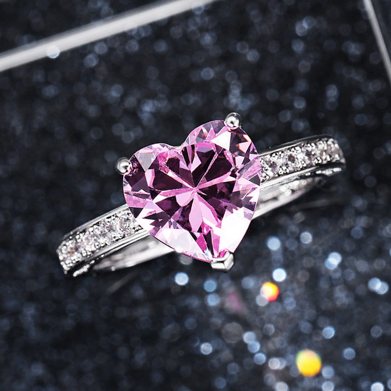P5QA11J  Fashionable Moissanite Jewelry Wedding Diamond Ring