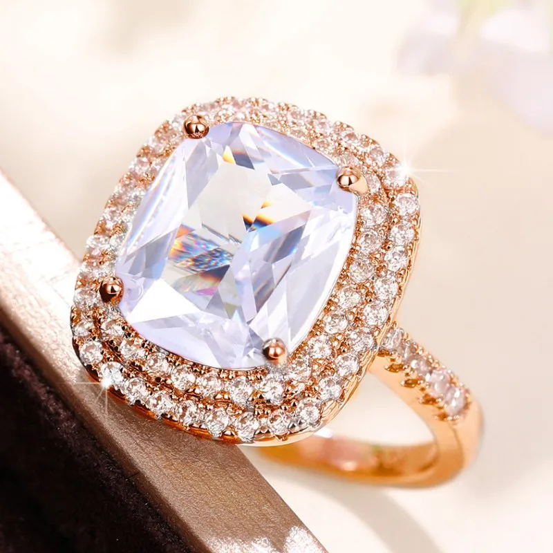 P5QA6J  Fashionable Moissanite Jewelry Wedding Diamond Ring