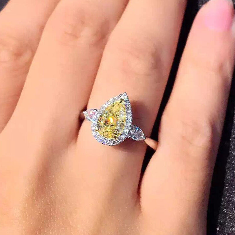 P5QA40J  Fashionable Moissanite Jewelry Wedding Diamond Ring