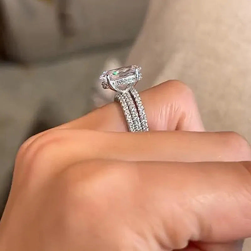 P5QA25J  Fashionable Moissanite Jewelry Wedding Diamond Ring