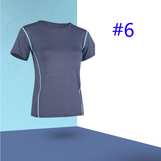 PXA6U   short-sleeved yoga T-shirt