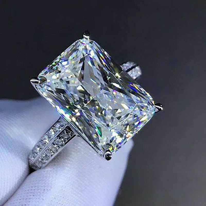 P5QA35J  Fashionable Moissanite Jewelry Wedding Diamond Ring