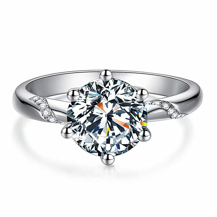 P5ZA5J Fashionable Moissanite Jewelry Wedding Diamond Ring