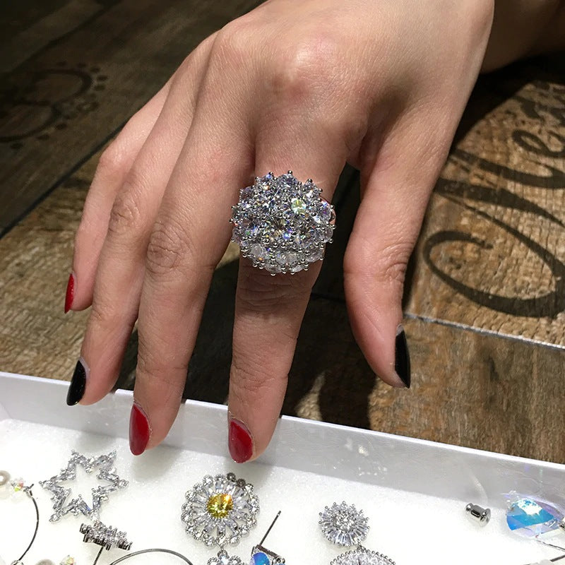 P5QA39J  Fashionable Moissanite Jewelry Wedding Diamond Ring