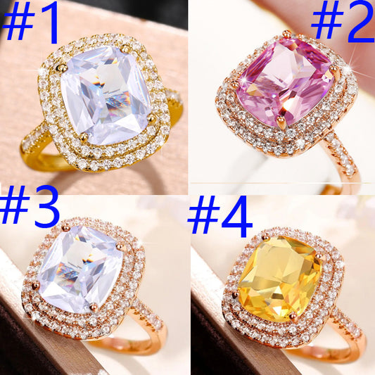 P5QA6J  Fashionable Moissanite Jewelry Wedding Diamond Ring