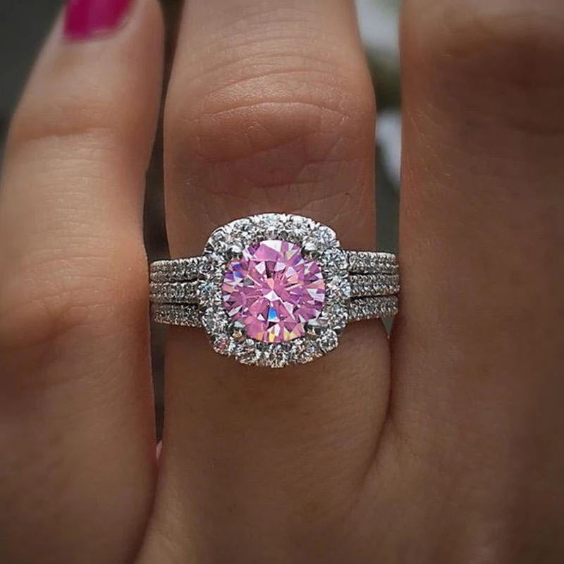 P5QA3J  Fashionable Moissanite Jewelry Wedding Diamond Ring