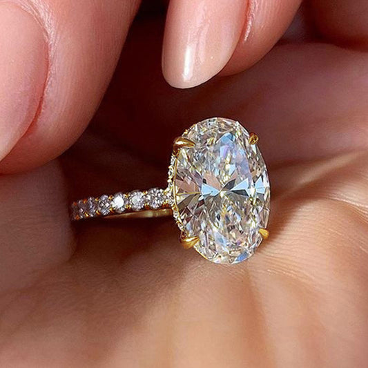 P5QA4J  Fashionable Moissanite Jewelry Wedding Diamond Ring