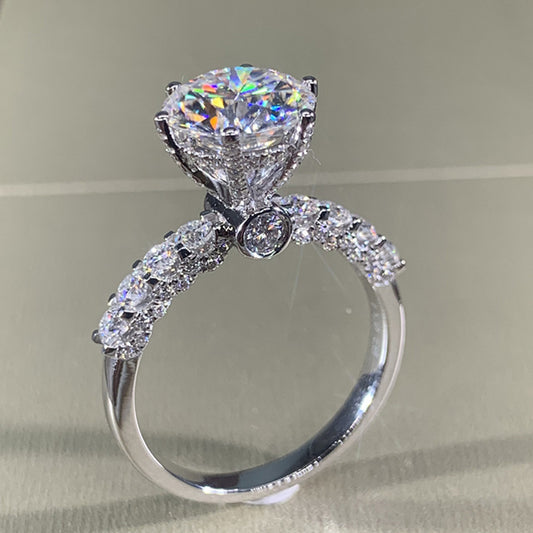 P5QA23J  Fashionable Moissanite Jewelry Wedding Diamond Ring