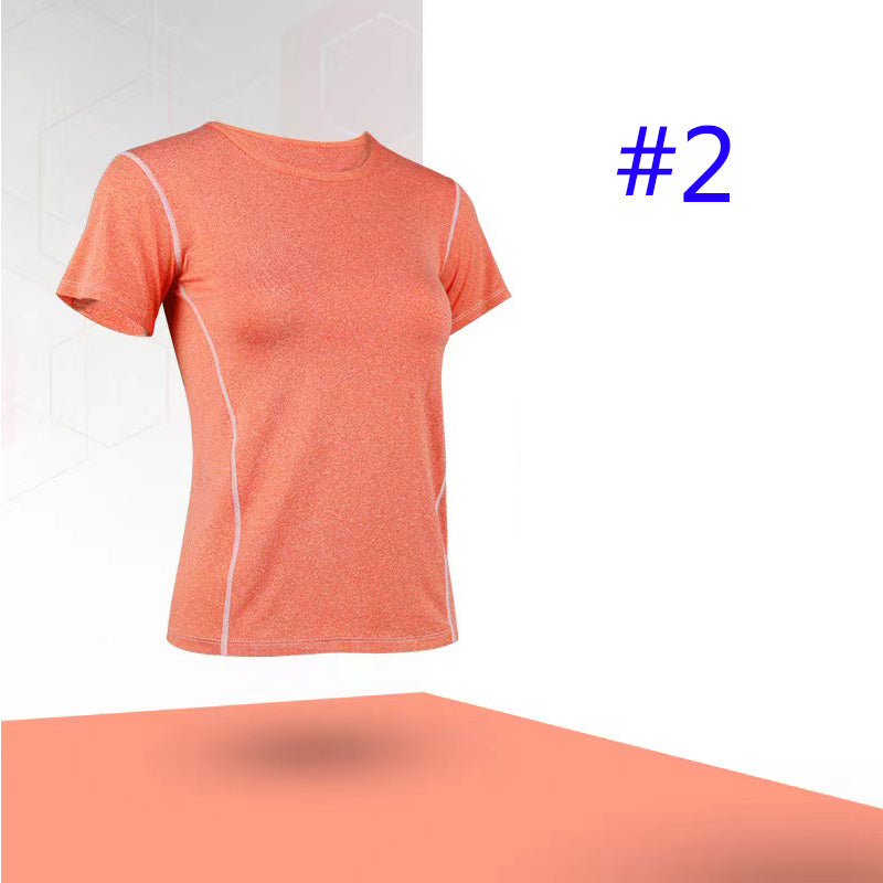 PXA6U   short-sleeved yoga T-shirt