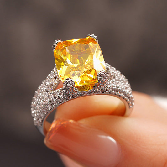 P5QA46J  Fashionable Moissanite Jewelry Wedding Diamond Ring