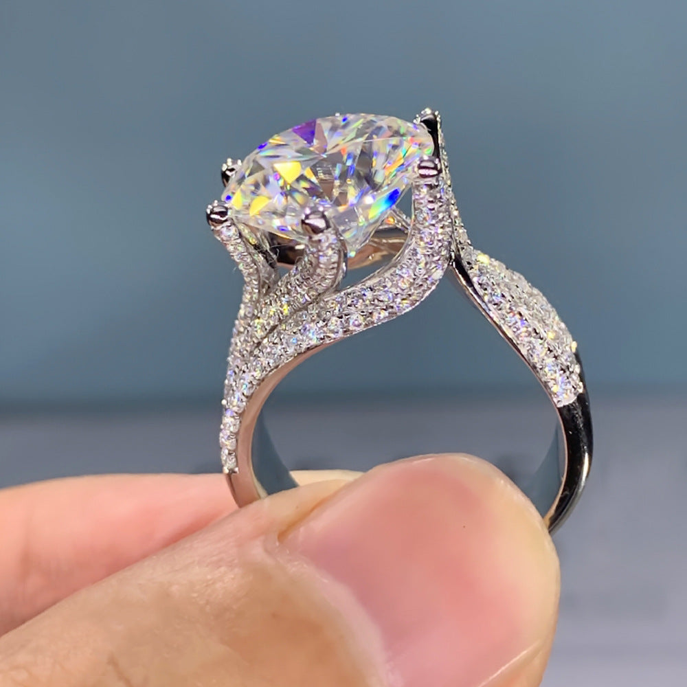 P5QA15J  Fashionable Moissanite Jewelry Wedding Diamond Ring