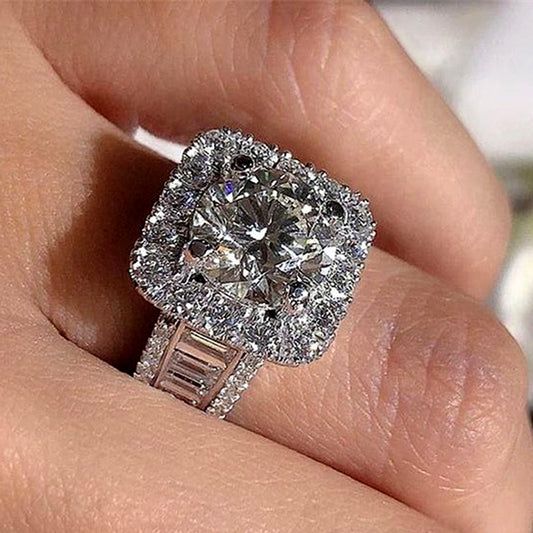 P5QA33J  Fashionable Moissanite Jewelry Wedding Diamond Ring