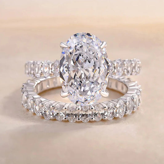 P5ZA1J Fashionable Moissanite Jewelry Wedding Diamond Ring