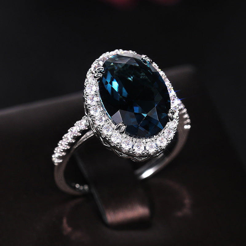 P5QA43J  Fashionable Moissanite Jewelry Wedding Diamond Ring