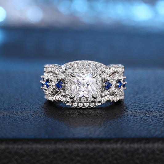 P5QA44J  Fashionable Moissanite Jewelry Wedding Diamond Ring