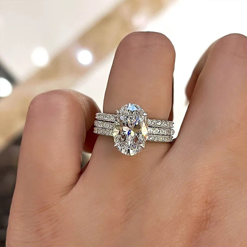 P5QA25J  Fashionable Moissanite Jewelry Wedding Diamond Ring