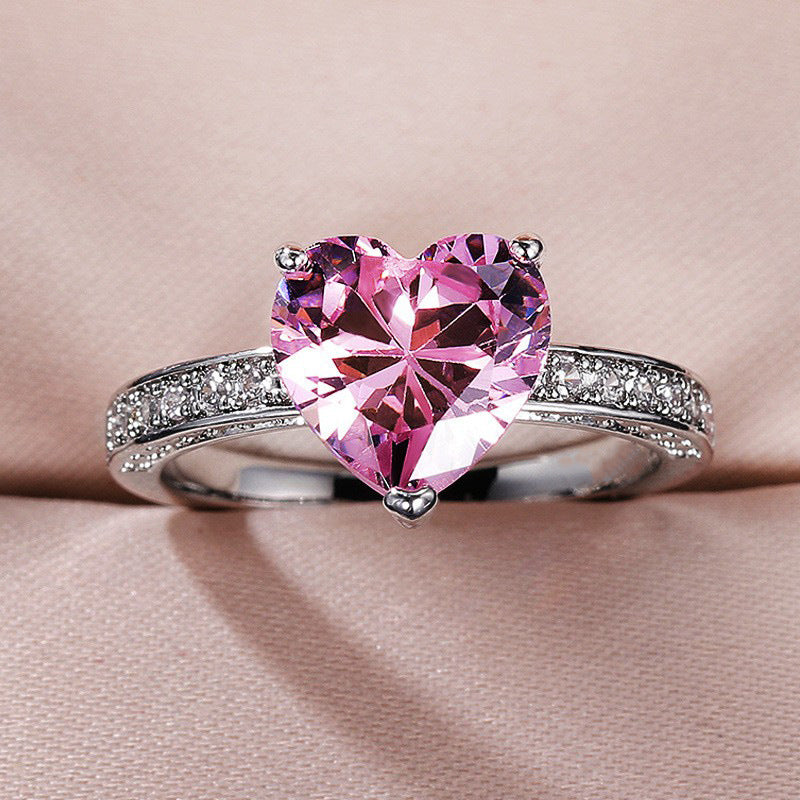 P5QA11J  Fashionable Moissanite Jewelry Wedding Diamond Ring