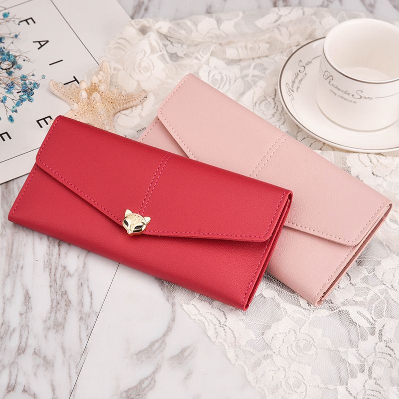 1E230B Fashionable leather wallets