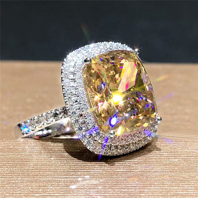 P5QA5J  Fashionable Moissanite Jewelry Wedding Diamond Ring