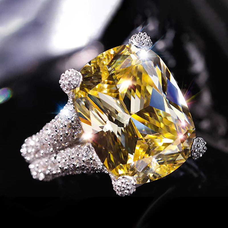 P5QA46J  Fashionable Moissanite Jewelry Wedding Diamond Ring