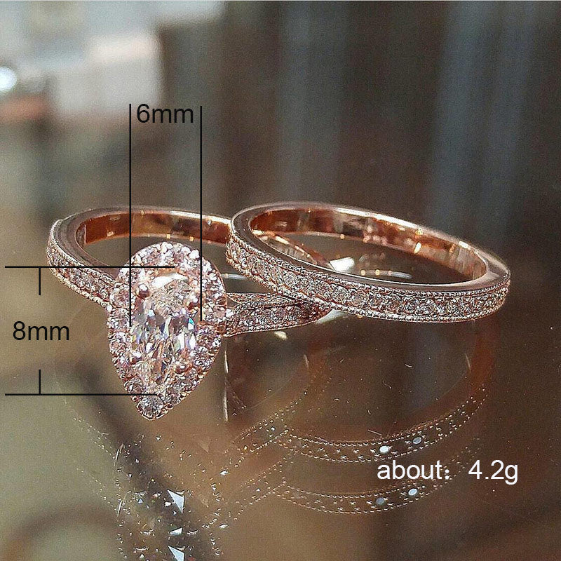 P5QA37J  Fashionable Moissanite Jewelry Wedding Diamond Ring